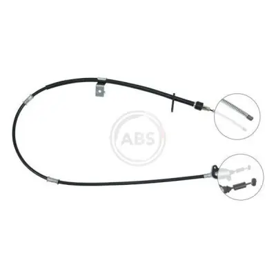 Cable de accionamiento, freno de estacionamiento A.B.S. K10347 Oferta Flash